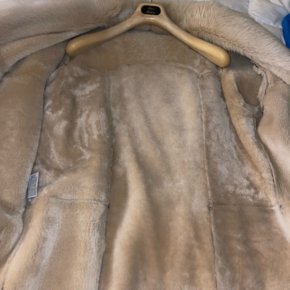 Authentic Shearling Mens Coat XL - Picture 13 of 16